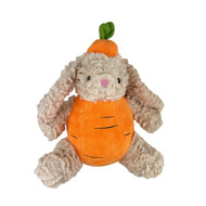 Petlou Carrot Rabbit Dog Toy, 8" Height