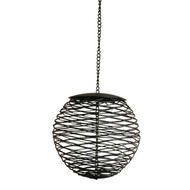 Heath Outdoor Products Birdie Ball Bird Feeder - Black (10" Diameter)