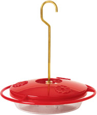 Aspects Mini HummZinger Hanging Hummingbird Feeder - 8 oz (Red)