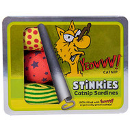 Yeowww! Catnip Tin of Stinkies Cat Toys 2 Pack