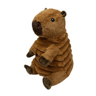 Petlou 16" Zoo Friends - Capybara Dog Toy Brown