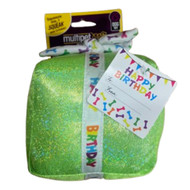 MultiPet Birthday Present Dog Toy - Green (5.5")