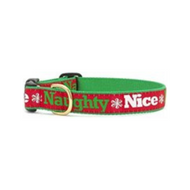 Up Country Christmas Naughty and Nice Dog Collar