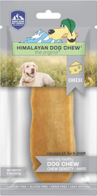 Himalayan Dog Chew for Dogs 55lbs and Up, Cheese, Xlarge