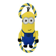 Multipet Minions Rope Tug Kevin Dog Toy 11"