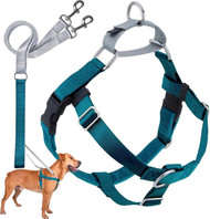 2 Hounds Design Freedom No Pull Dog Harness Small Teal