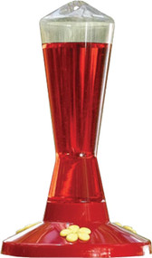 Perky-Pet Clear Plastic Hanging Hummingbird Feeders - 16 Oz