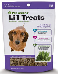 Pet Greens Bell Rock Growers Semi-Moist Li'l Tasty Lamb Dog Treats - 6oz