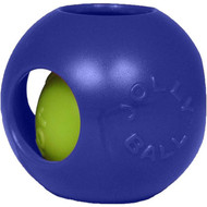 Jolly Pets Teaser Ball Dog Toy, Large/8 Inches- Blue