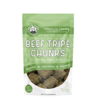 Oma's Pride Beef Tripe Chunks Freeze-Dried Dog & Cat Treats 1.5oz