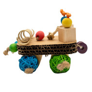 A & E Cages Nibbles Cardboard Cruiser Small Animal Toy - One Size