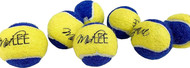 Midlee 2" Dog Tennis Balls Yellow/Blue - 12 Pack