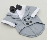 Midlee Big Dog X-Large Grey Formal Dog Tuxedo Costume