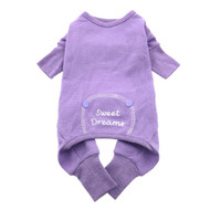 Doggie Design Sweet Dreams Thermal Dog Pajamas - Pastel Lilac