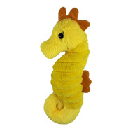 Petlou Ocean Friends Seahorse Squeaky Plush Dog Toy, 16-in