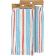 Primitives By Kathy Americana Stripe Kitchen Towel - 20" x 28"