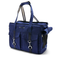 Dogo Pet Fashions Buckle Tote V2 Pet Carrier Bag - Navy Blue