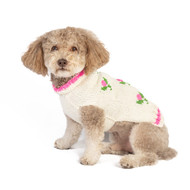 Chilly Dog Rose Bud Dog Sweater