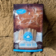FUREVER FIERCE Rabbit Skin Stick Dog Treats 4ct Bag