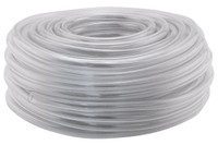 Hydro Flow Vinyl Tubing Clear 3/16 in ID - 1/4 in OD 100 ft Roll