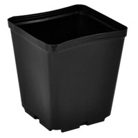 Gro Pro Square Plastic Pot 5.5 in x 5.5 in x 6 in (200/Cs)