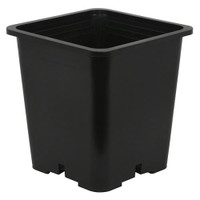 Gro Pro Premium Black Square Pot 9 in x 9 in x 10.5 in (100/Cs)