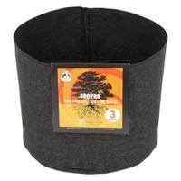 Gro Pro Essential Round Fabric Pot - Black 45 Gallon (25/Cs)