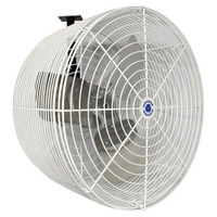 Schaefer Versa-Kool Circulation Fan 24 in w/ Tapered Guards, Cord & Mount - 7860 CFM