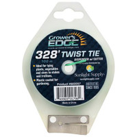 Grower's Edge Green Twist Tie Dispenser w/ Cutter - 328 ft