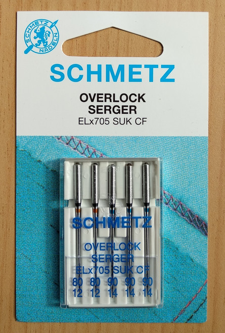 Schmetz Elna Overlocker Household Needles (EL X 705 CF)