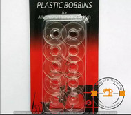 Plastic bobbins to fit Janome sewing machines