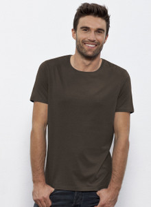 Round Neck Modal/Organic Cotton Blend Tee