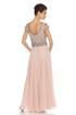 JKARA Beaded Mock Fair Dress