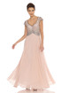 JKARA Beaded Mock Fair Dress