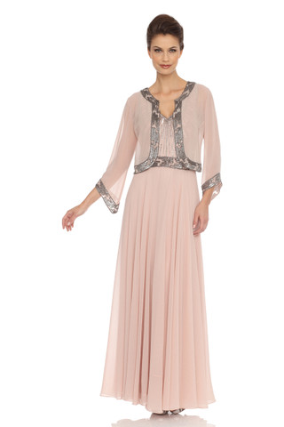Embellished Dress with Jacket