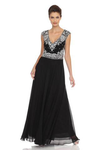 Vintage Look Beaded Dress