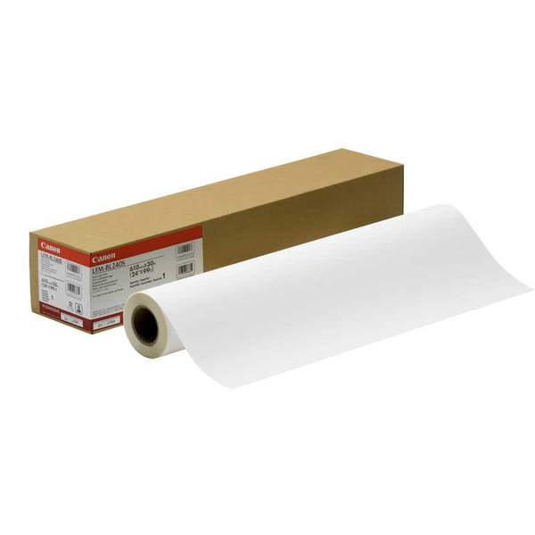 36lb Heavyweight Coated Bond Paper, 36 x 100', 2 Core, 1 Roll per Box
