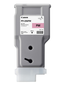 PFI-206PM - Pigment Photo Magenta Ink Tank 300ml