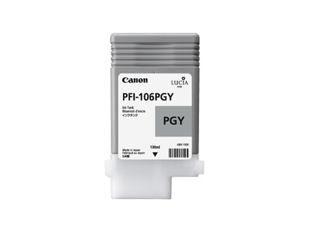 PFI-106PGY - Pigment Photo Gray Ink Tank 130ml