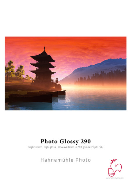 11"x17" Hahnemuhle Photo Glossy 290 gsm 25 Sheets