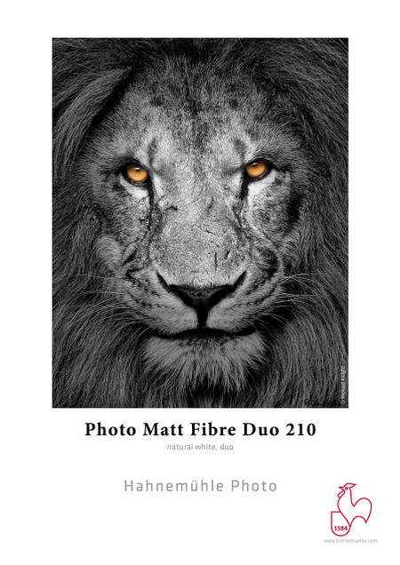 8.5x"11" Hahnemuhle Photo Matt Fibre Duo 210 gsm 25 Sheets
