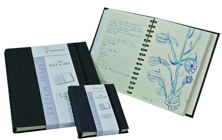 5.8" x 4.1" Hahnemuhle Sketch Diary 120gsm 60 sheets