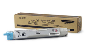 Xerox Brand Cyan Standard Capacity Toner Cartridge, Phaser 6300/6350