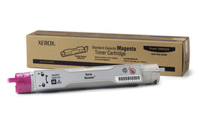 Xerox Brand Magenta Standard Capacity Toner Cartridge, Phaser 6300/6350