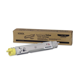 Xerox Brand Yellow Standard Capacity Toner Cartridge, Phaser 6360