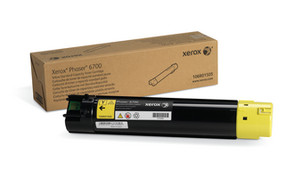 Xerox Brand Yellow Standard Capacity Toner Cartridge, Phaser 6700