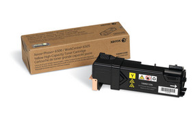 Xerox Brand Phaser 6500/WorkCentre 6505, High Capacity Yellow Toner Cartridge