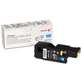 Xerox Brand Phaser 6000/6010/WorkCentre 6015 Standard Capacity Cyan Toner Cartridge