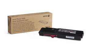 Xerox Brand Phaser 6600/WorkCentre 6605, High Capacity Magenta Toner Cartridge