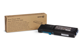 Xerox Brand Phaser 6600/WorkCentre 6605, Std Capacity Cyan Toner Cartridge